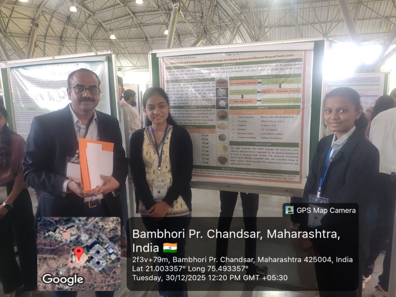 We are delighted to share that five students successfully participated and presented their posters at Aavishkar – Phase II (University Level) held at KBCNMU, Jalgaon, on 30th December 2025.