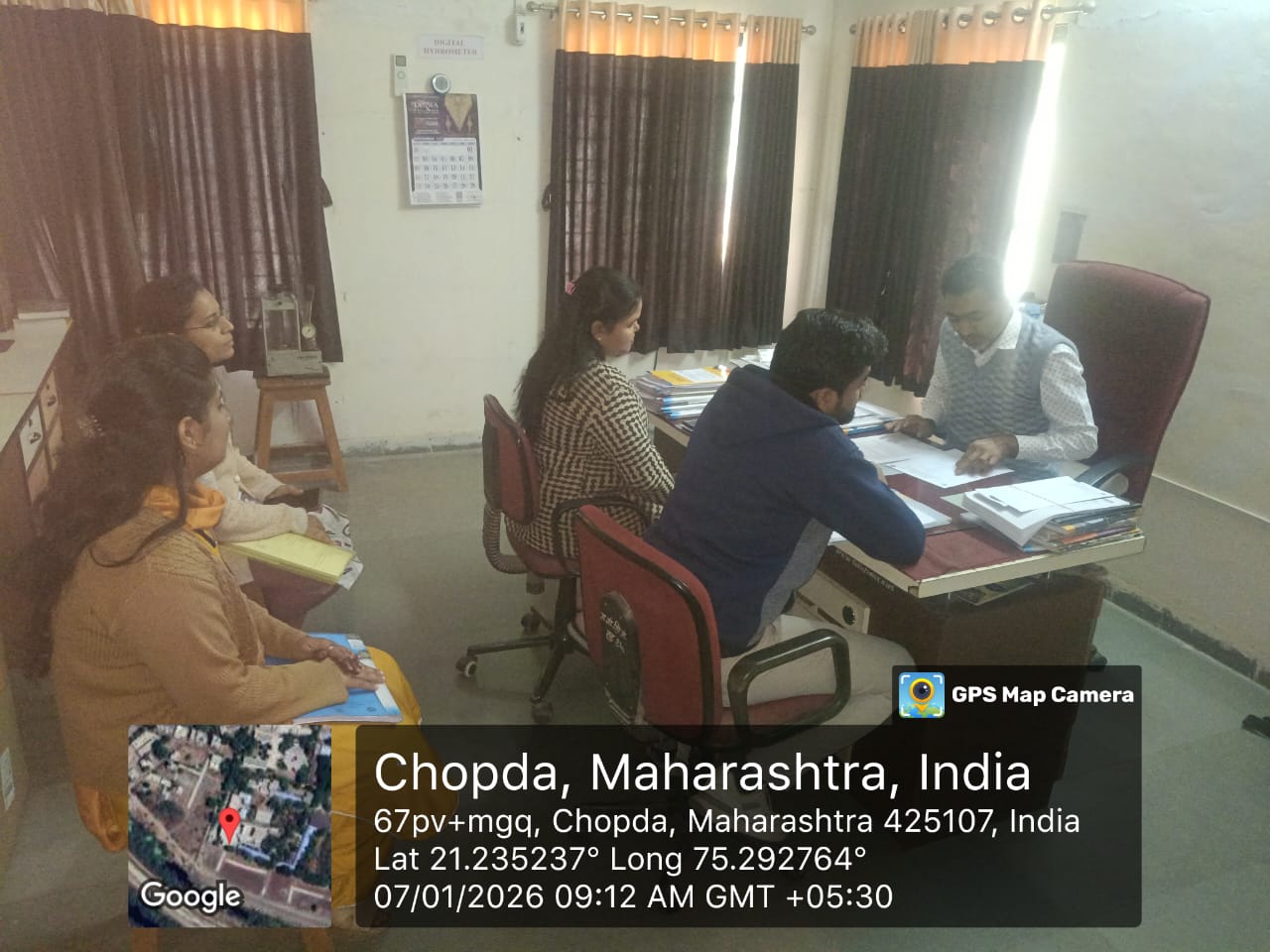 T Y Coordinator (Mentor Mentee)Meeting  25-25 Meeting 2 Date 7/1/26 Time 9.15 am Attendees: Mr. P. B. Moore, Mr. Vishal Wagh, Dr. T Y Shaikh, Dr. S S Mahajan