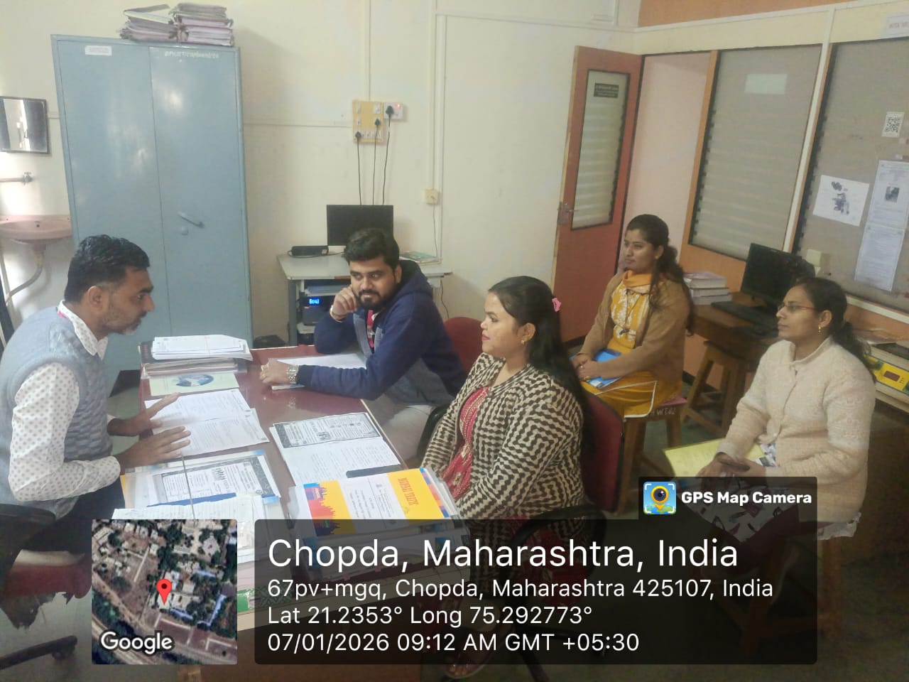 T Y Coordinator (Mentor Mentee)Meeting  25-25 Meeting 2 Date 7/1/26 Time 9.15 am Attendees: Mr. P. B. Moore, Mr. Vishal Wagh, Dr. T Y Shaikh, Dr. S S Mahajan
