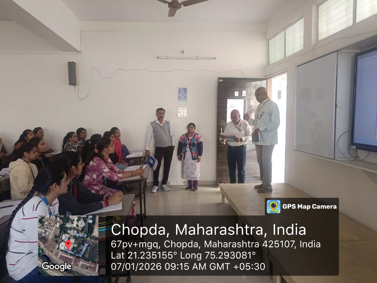 T Y Coordinator (Mentor Mentee)Meeting  25-25 Meeting 2 Date 7/1/26 Time 9.15 am Attendees: Mr. P. B. Moore, Mr. Vishal Wagh, Dr. T Y Shaikh, Dr. S S Mahajan